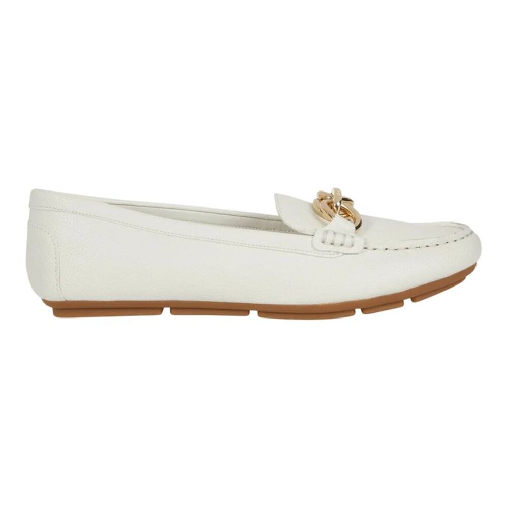 Lotus Shoes Womens/Ladies Coma Loafers / White